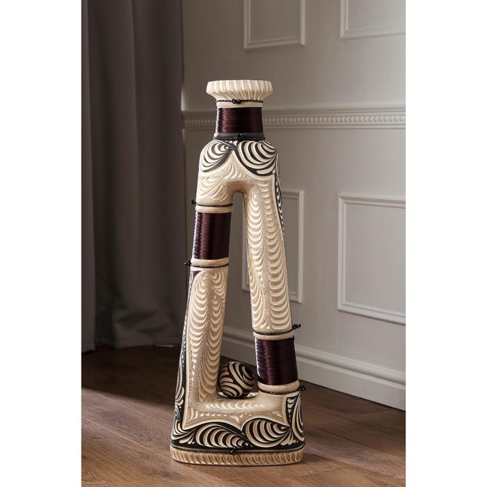 Ваза керамическая "Ватра", напольная, под шамот, 90 см, микс
Ваза керамическая "Ватра", напольная, под шамот, 90 см, микс