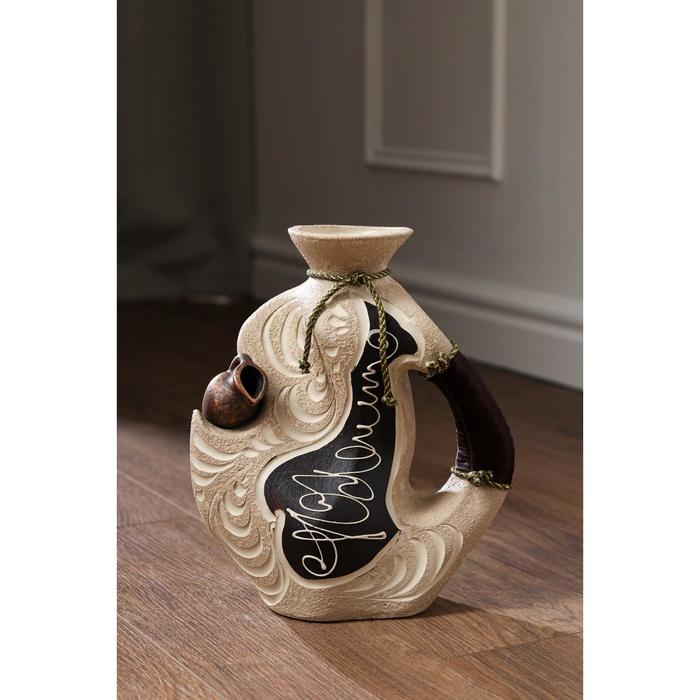 Ваза керамическая "Глыба", напольная, под шамот, 30 см, микс
Ваза керамическая "Глыба", напольная, под шамот, 30 см, микс