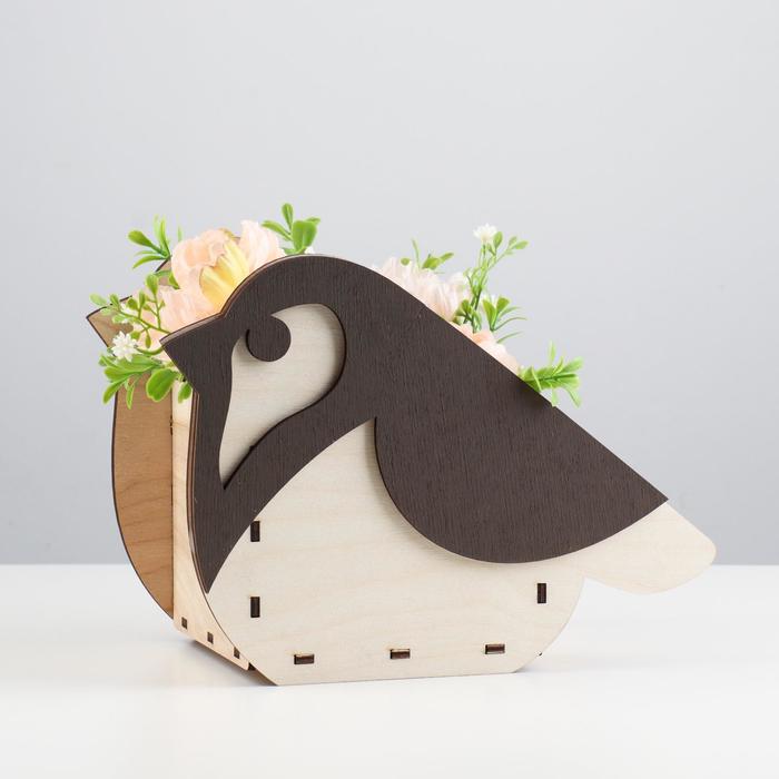 Ящик подарочный деревянный "Птичка" 24,1х12,8х17,7 см
Ящик подарочный деревянный "Птичка" 24,1х12,8х17,7 см