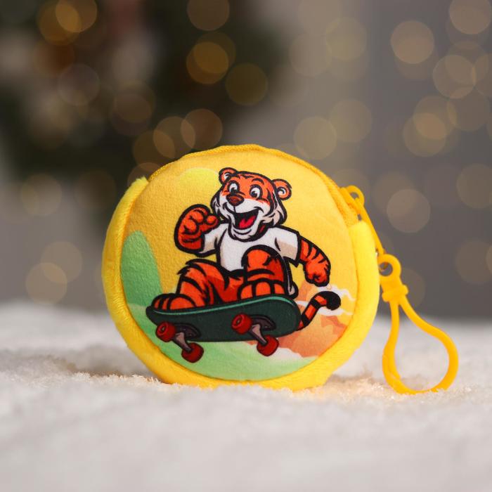 Кошелёк «Тигр на скейте»
Кошелёк «Тигр на скейте»