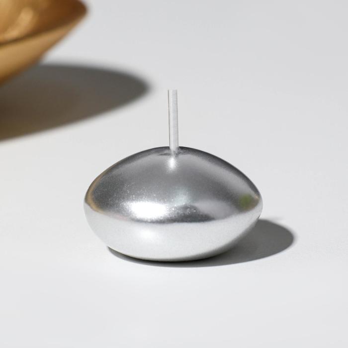 Набор свечей "Овал", 4х2 см, 6 штук, серебристые
Набор свечей "Овал", 4х2 см, 6 штук, серебристые