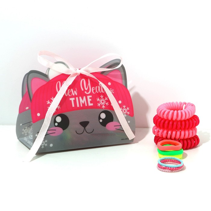 Набор резинок для волос «New year time», 10 шт.
Набор резинок для волос «New year time», 10 шт.