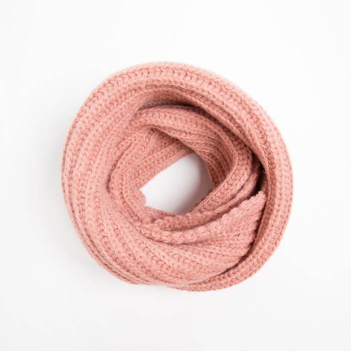 Снуд женский, цвет пудровый, размер 53х34
Снуд женский, цвет пудровый, размер 53х34