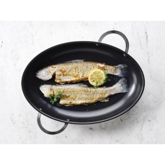 фото Сковорода для рыбы антипригарная, 37.5×25 см beka