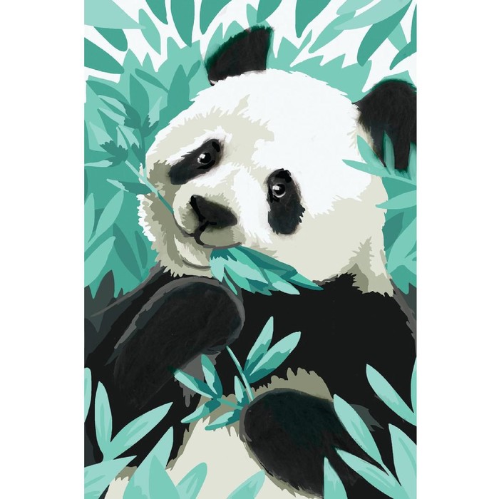 Алмазная мозаика с частичным заполнением «Панда» 20x30 см, на подрамнике
Алмазная мозаика с частичным заполнением «Панда» 20x30 см, на подрамнике