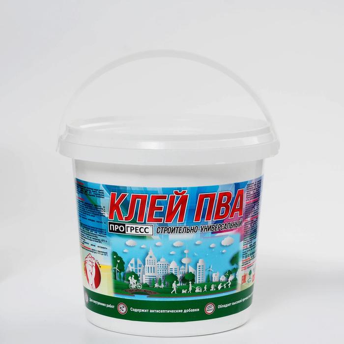 Клей ПВА строительный, универсальный "ПРОГРЕСС" 1 кг
Клей ПВА строительный, универсальный "ПРОГРЕСС" 1 кг