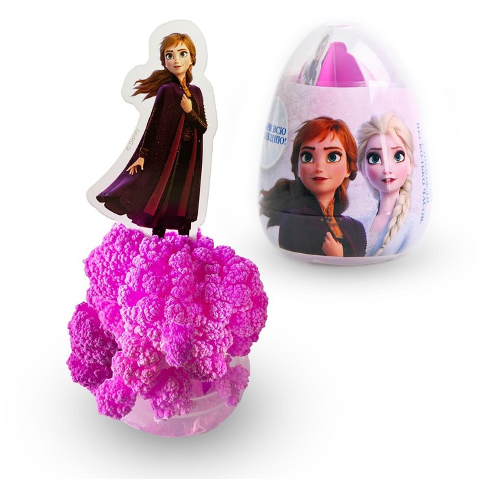 Яйцо-сюрприз "Вырасти кристалл", набор для опытов, Холодное сердце МИКС 
Яйцо-сюрприз "Вырасти кристалл", набор для опытов, Холодное сердце МИКС