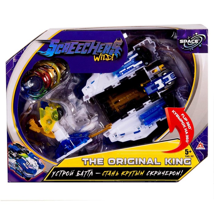 Машинка-трансформер Дикие Скричеры «Аэроскричер 2-в-1 Ориджинал Кинг»
Машинка-трансформер Дикие Скричеры «Аэроскричер 2-в-1 Ориджинал Кинг»