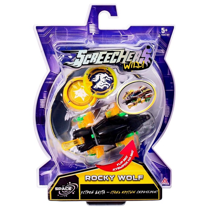 Машинка-трансформер Дикие Скричеры «Роки Вульф S1»
Машинка-трансформер Дикие Скричеры «Роки Вульф S1»