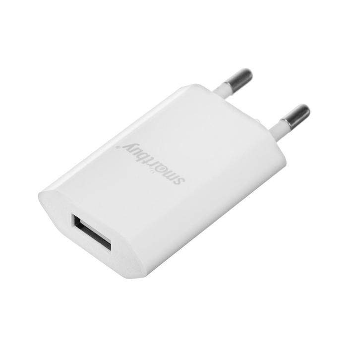 Сетевое зарядное устройство Smartbuy SBP-9020, Super iCharge, 1хUSB, 1 А, белое
Сетевое зарядное устройство Smartbuy SBP-9020, Super iCharge, 1хUSB, 1 А, белое