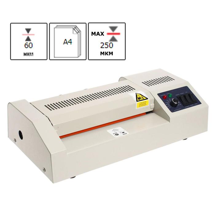 Ламинатор A4 60-250 мкм, 4 вала, скорость 60 см/мин, Гелеос "FGK 220"
Ламинатор A4 60-250 мкм, 4 вала, скорость 60 см/мин, Гелеос "FGK 220"