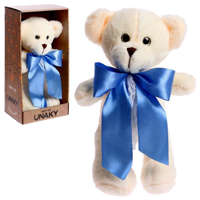 Мягкая игрушка «Мишка Аха Великолепный стоячий с голубым атласным бантом», 33 см
Мягкая игрушка «Мишка Аха Великолепный стоячий с голубым атласным бантом», 33 см