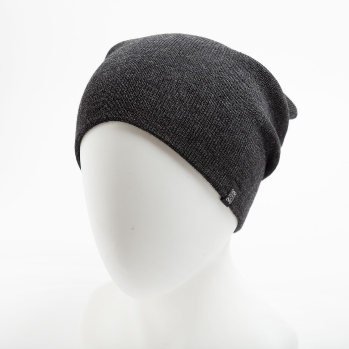 Шапка мужская, цвет тёмно-серый, размер 56-58
Шапка мужская, цвет тёмно-серый, размер 56-58