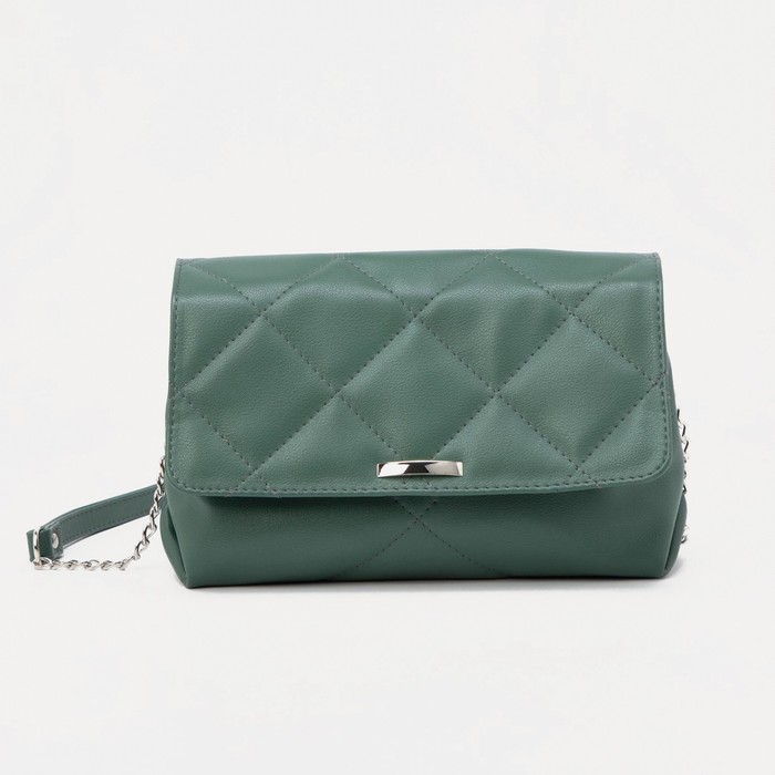 Сумка-мессенджер на молнии, цвет зелёный
Сумка-мессенджер на молнии, цвет зелёный