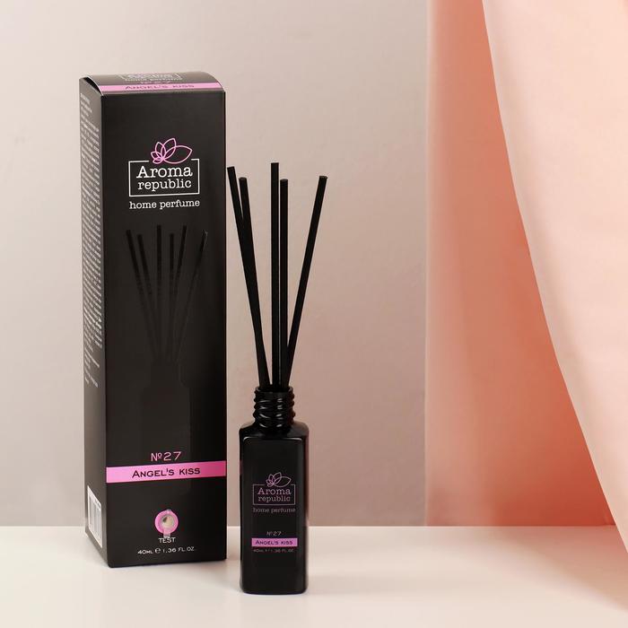 Диффузор ароматический AROMA REPUBLIC, 40 мл, "Angel's kiss", белый мускус и роза
Диффузор ароматический AROMA REPUBLIC, 40 мл, "Angel's kiss", белый мускус и роза