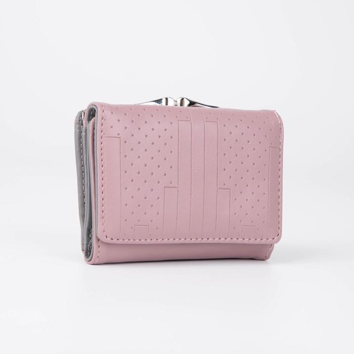 Кошелёк на кнопке, цвет сиреневый
Кошелёк на кнопке, цвет сиреневый