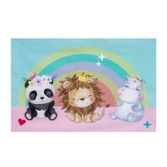 Фотофон винил "Львёнок, панда и бегемотик" 120х80 см
Фотофон винил "Львёнок, панда и бегемотик" 120х80 см