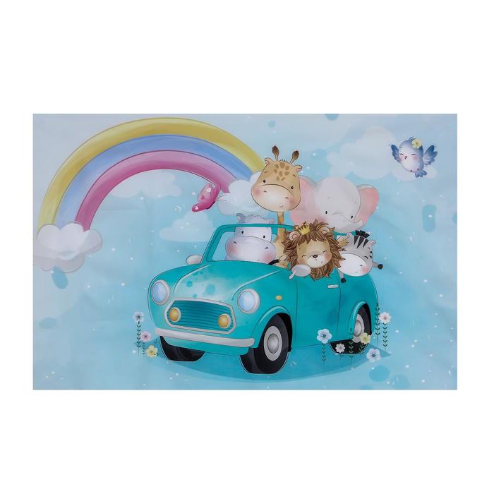 Фотофон винил "Зверята в машинке" 120х80 см
Фотофон винил "Зверята в машинке" 120х80 см
