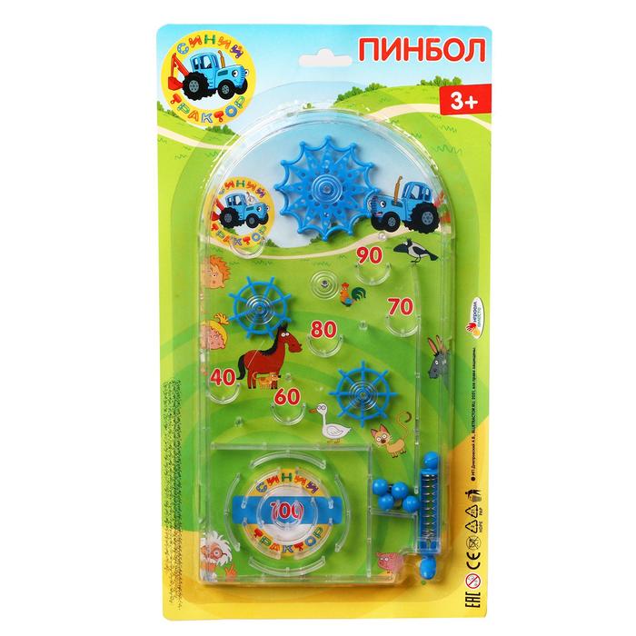 Настольная игра «Пинбол. Синий трактор»
Настольная игра «Пинбол. Синий трактор»