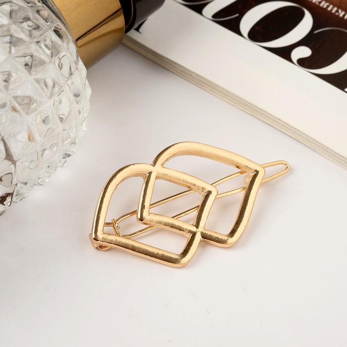 Зажим для волос "Либерти экстра" листочки, 6 см, золото
Зажим для волос "Либерти экстра" листочки, 6 см, золото