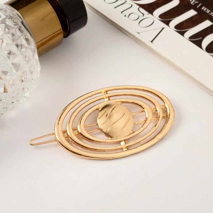 Зажим для волос "Либерти экстра" млечный путь, 7 см, золото
Зажим для волос "Либерти экстра" млечный путь, 7 см, золото