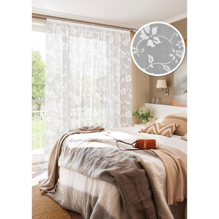 фото Штора на тесьме klematis, размер 300х265 см эскар