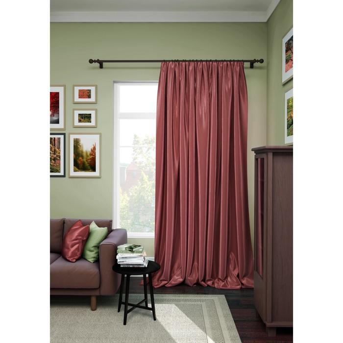 фото Штора на тесьме avery, размер 200х280 см эскар