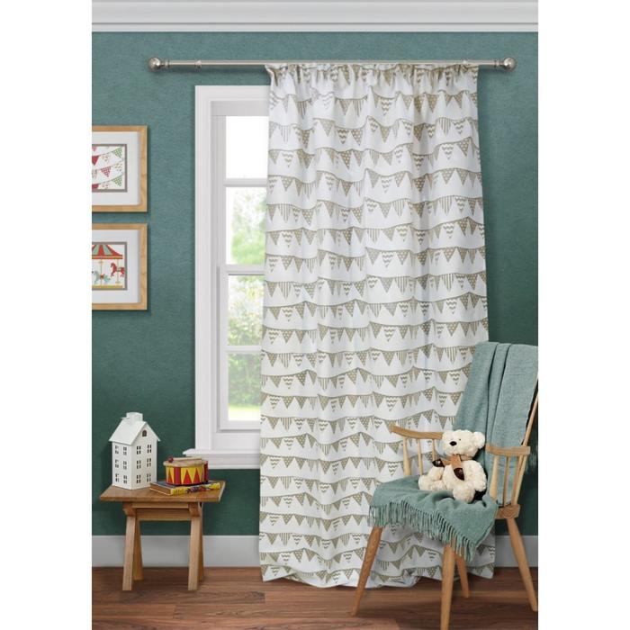 фото Штора на тесьме hampton, размер 276x270 см эскар