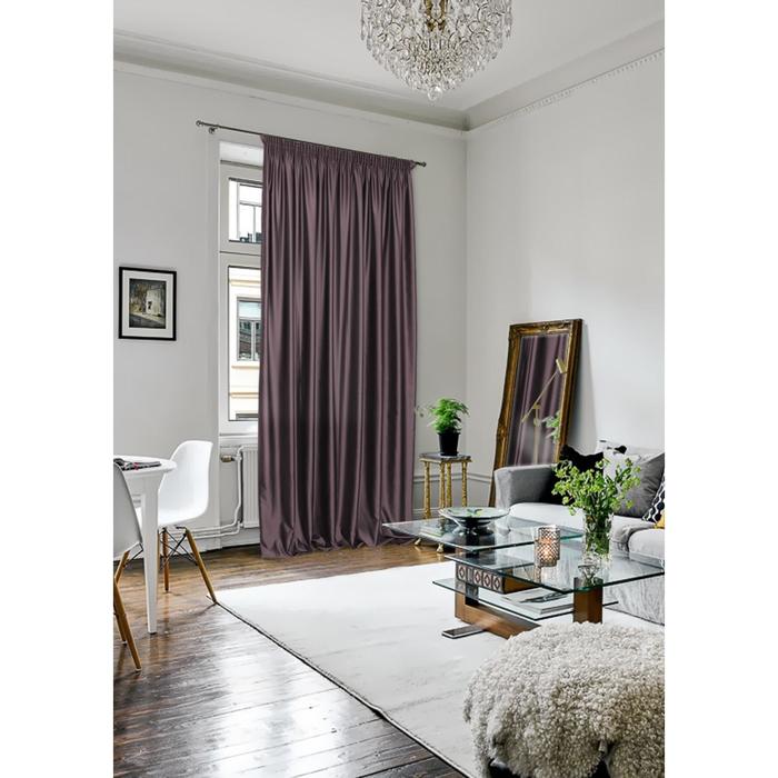 фото Штора на тесьме lindor-sh, размер 200х280 см эскар