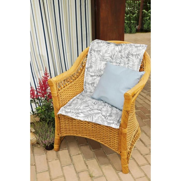 Подушка на стул со спинкой Grey Palma, размер 50х100 см
Подушка на стул со спинкой Grey Palma, размер 50х100 см