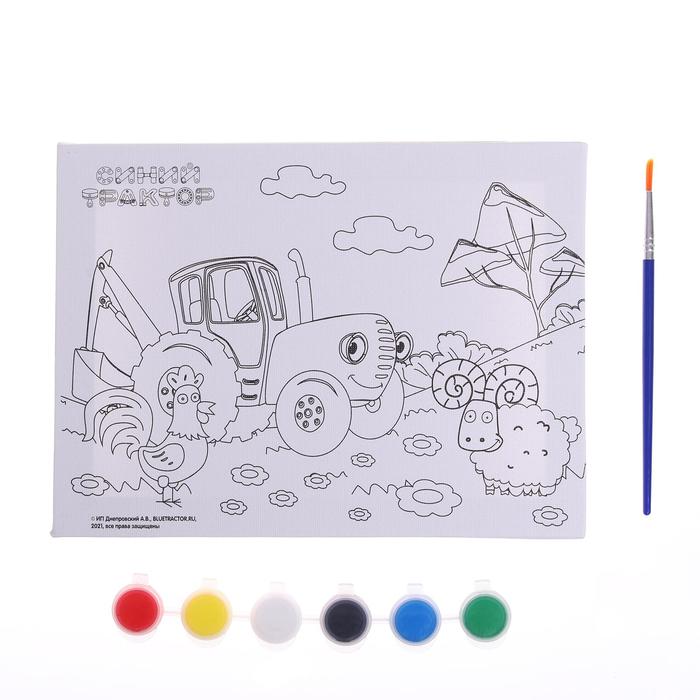 Холст для росписи по номерам «Синий Трактор» 15×20 см
Холст для росписи по номерам «Синий Трактор» 15×20 см