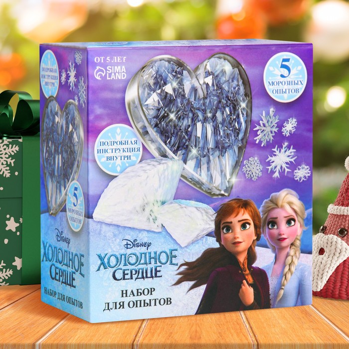Набор для опытов "Морозные опыты", Холодное сердце
Набор для опытов "Морозные опыты", Холодное сердце