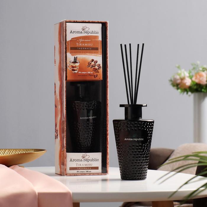 Диффузор ароматический AROMA REPUBLIC FRANCE, 200 мл, "Тирамису"
Диффузор ароматический AROMA REPUBLIC FRANCE, 200 мл, "Тирамису"