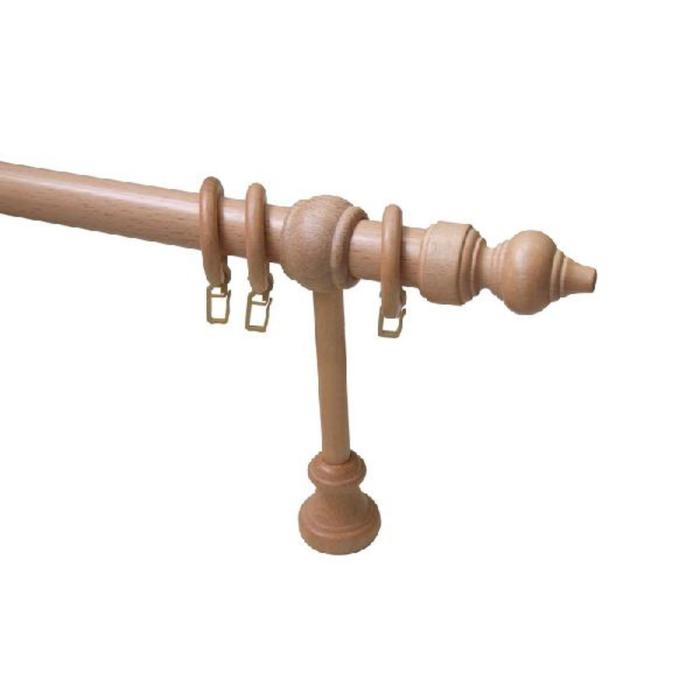 Карниз «Эконом» однорядный, цвет бук, 160 см
Карниз «Эконом» однорядный, цвет бук, 160 см