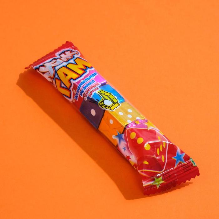 Жевательная резинка "Кубик гам" с сахарным драже ассорти, 14 г
Жевательная резинка "Кубик гам" с сахарным драже ассорти, 14 г