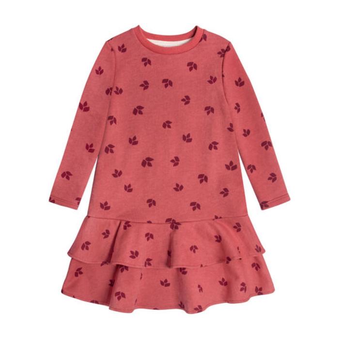 Платье, рост 116 см, цвет терракотовый 
Платье, рост 116 см, цвет терракотовый