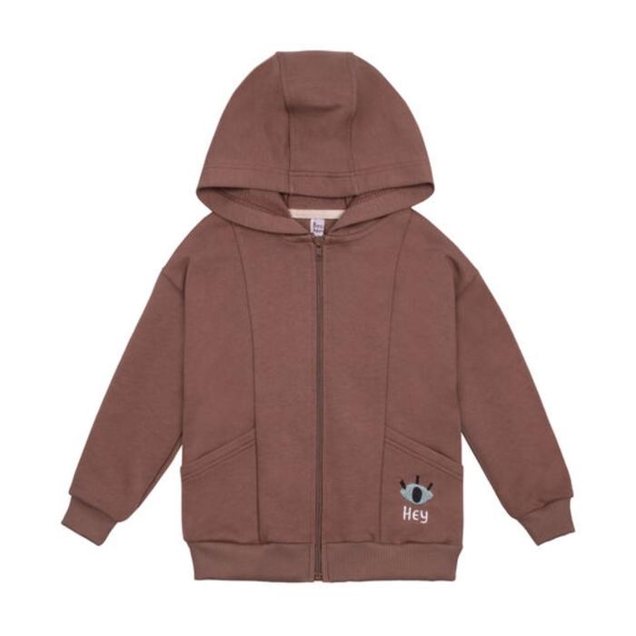 Толстовка с капюшоном для мальчика, рост 128 см, цвет коричневый
Толстовка с капюшоном для мальчика, рост 128 см, цвет коричневый