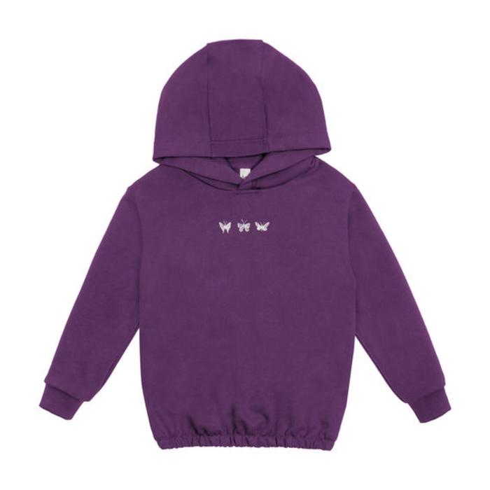 Худи для девочки, рост 116 см, цвет фиолетовый
Худи для девочки, рост 116 см, цвет фиолетовый