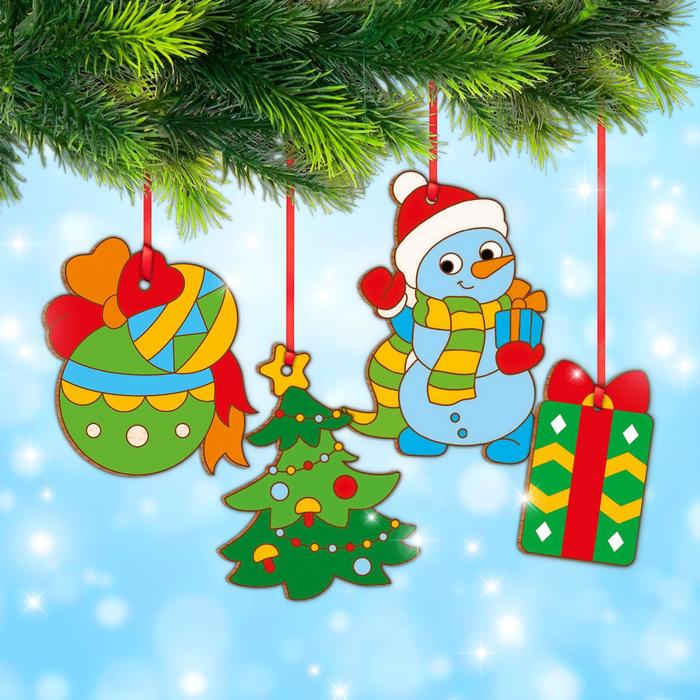 Набор для творчества. Роспись по дереву «Волшебный праздник»
Набор для творчества. Роспись по дереву «Волшебный праздник»