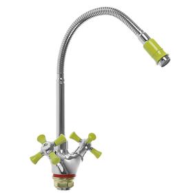 УЦЕНКА Смеситель для кухни RMS SL92GR-279F, двухвентильный, высокий излив, хром/зеленый
УЦЕНКА Смеситель для кухни RMS SL92GR-279F, двухвентильный, высокий излив, хром/зеленый