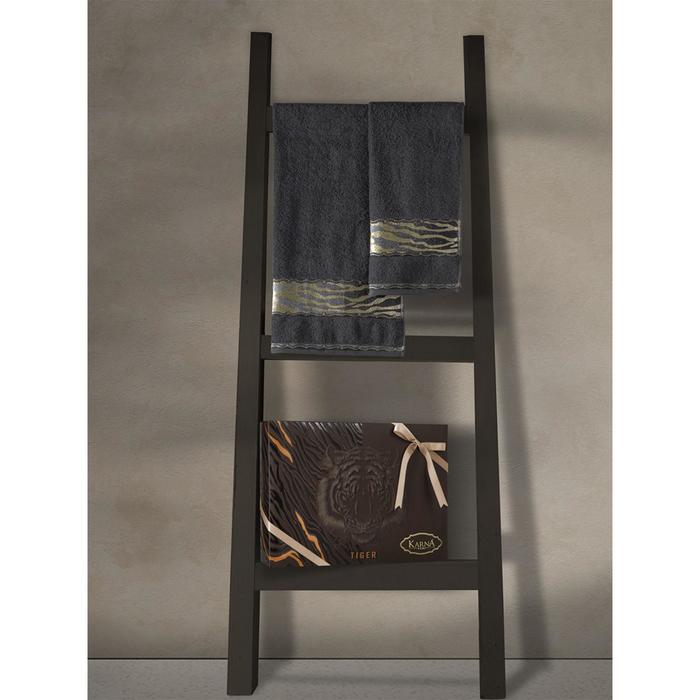 Комплект махровых полотенец Ivory, размер 50x90 см, 70x140 см, цвет антрацит
Комплект махровых полотенец Ivory, размер 50x90 см, 70x140 см, цвет антрацит