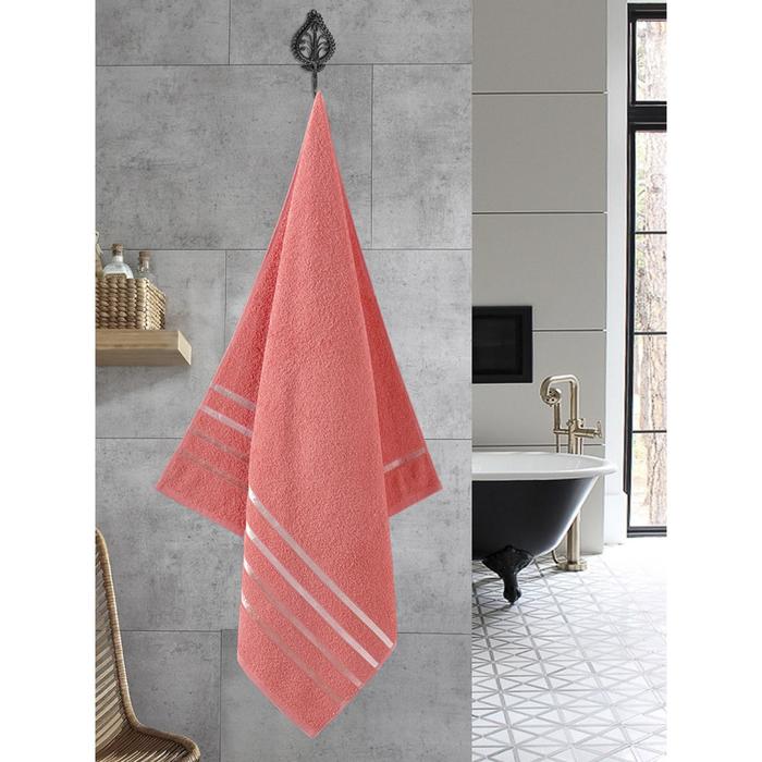 Полотенце махровое Classic, размер 70x140 см, цвет коралловый 
Полотенце махровое Classic, размер 70x140 см, цвет коралловый