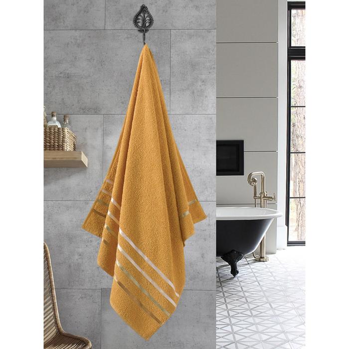 Полотенце махровое Classic, размер 70x140 см, цвет тёмно-желтый
Полотенце махровое Classic, размер 70x140 см, цвет тёмно-желтый