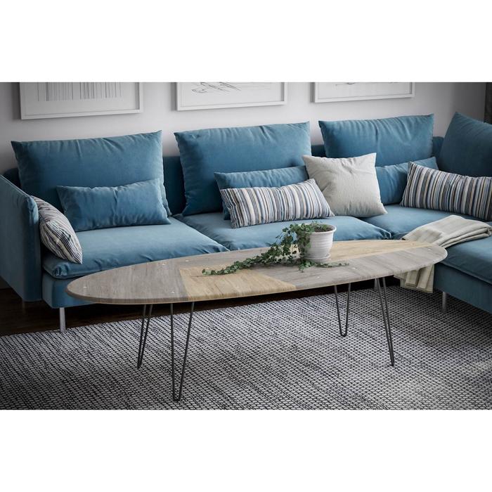 Стол журнальный «Бот», 1800 × 660 × 460 мм, цвет дуб трюфель / дуб сонома
Стол журнальный «Бот», 1800 × 660 × 460 мм, цвет дуб трюфель / дуб сонома