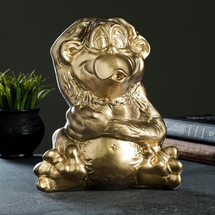 Копилка "Обезьяна с цепью" бронза, 25см
Копилка "Обезьяна с цепью" бронза, 25см