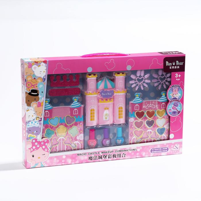 Набор косметики для девочек «Замок», 2 слоя »
Набор косметики для девочек «Замок», 2 слоя »