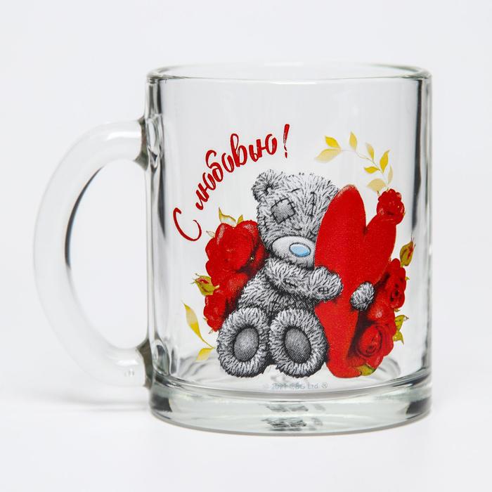 Кружка стеклянная "С любовью!", Me to you, 320 мл.
Кружка стеклянная "С любовью!", Me to you, 320 мл.