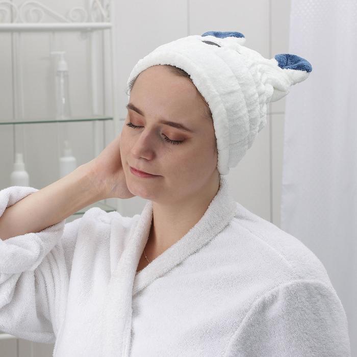 Шапочка для бани или сауны на резинке «Мишутка», микрофибра
Шапочка для бани или сауны на резинке «Мишутка», микрофибра