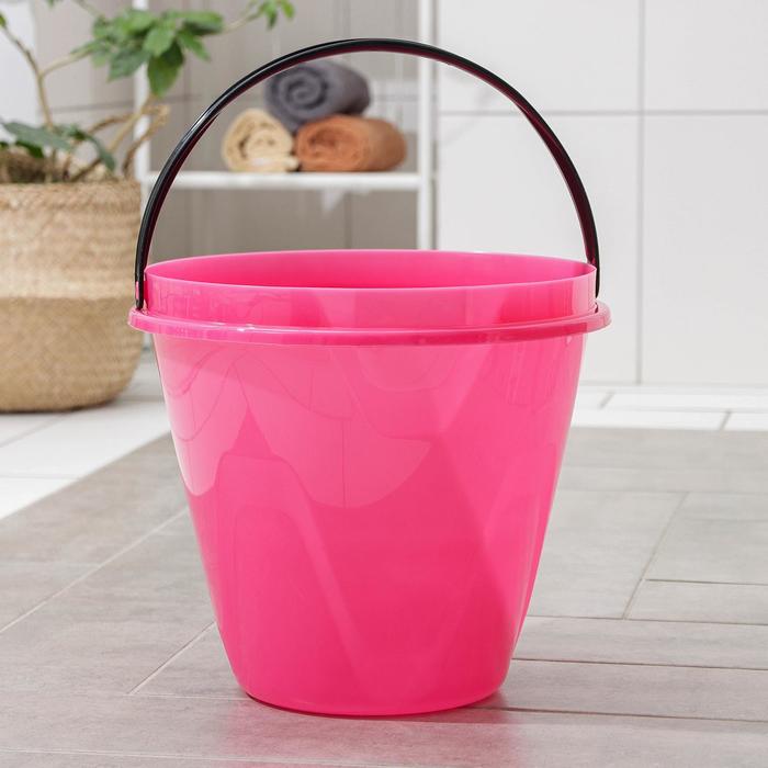 Ведро «Лайт», 13 л, цвет розовый
Ведро «Лайт», 13 л, цвет розовый