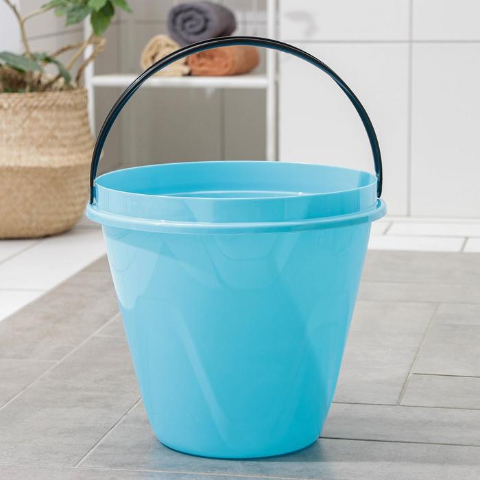 Ведро «Лайт», 13 л, цвет голубой
Ведро «Лайт», 13 л, цвет голубой